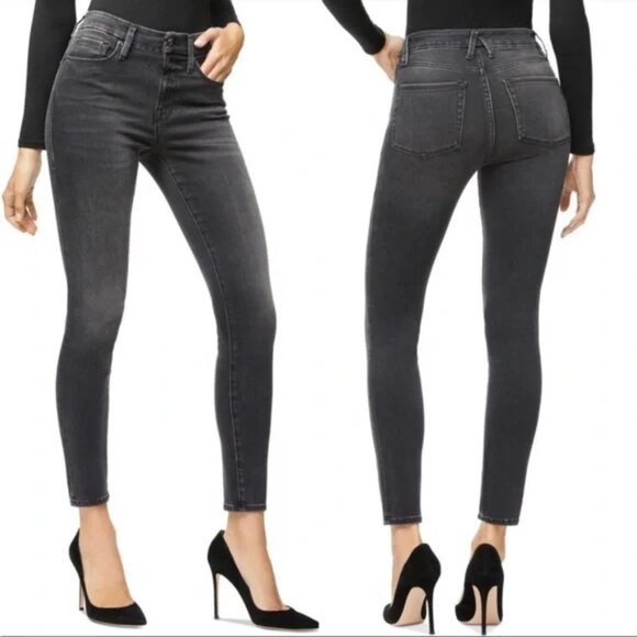 Good American Denim - Good American Good Legs Crop Jeans Plus Size 16